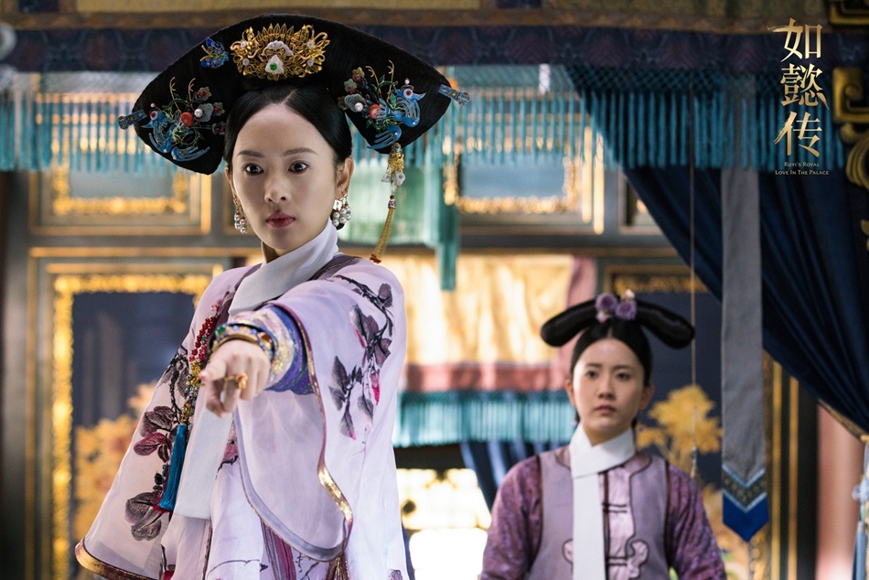 无需浓妆艳抹周迅的素雅清宫妆就足够高级