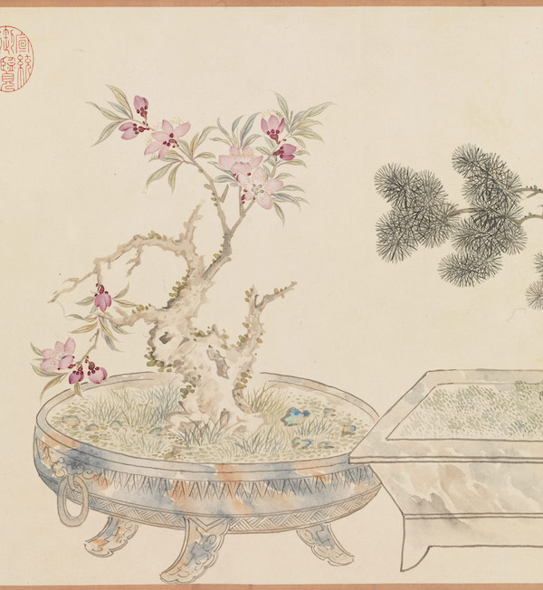 台北故宫“瓶花与盆景画特展”：体会百卉清供之美_凤凰网