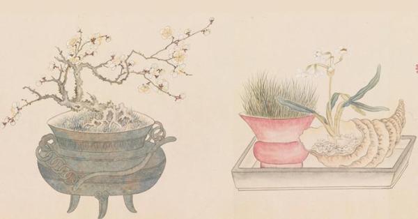 台北故宫“瓶花与盆景画特展”：体会百卉清供之美_凤凰网