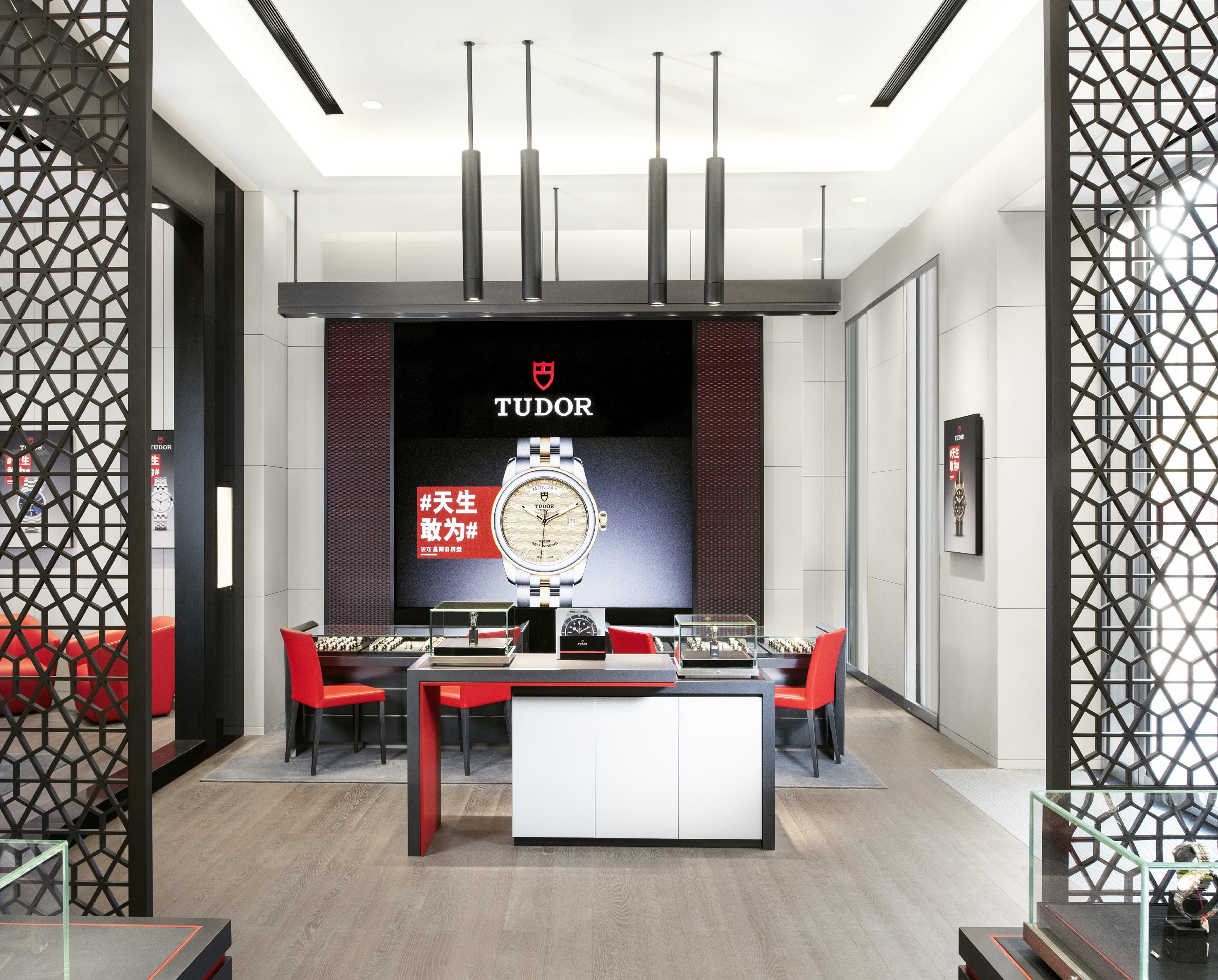 帝舵表全球代言人周杰伦为全新帝舵表北京王府井英皇旗舰店揭幕