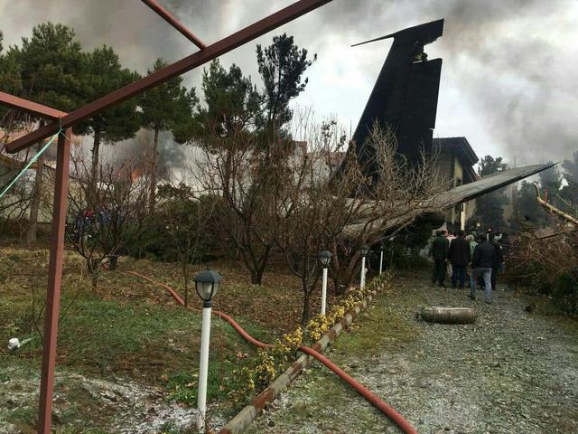 一架波音707货机在伊朗坠毁机上10人全部遇难
