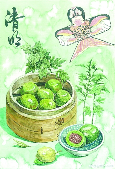青团美味 但你知道它的由来吗?