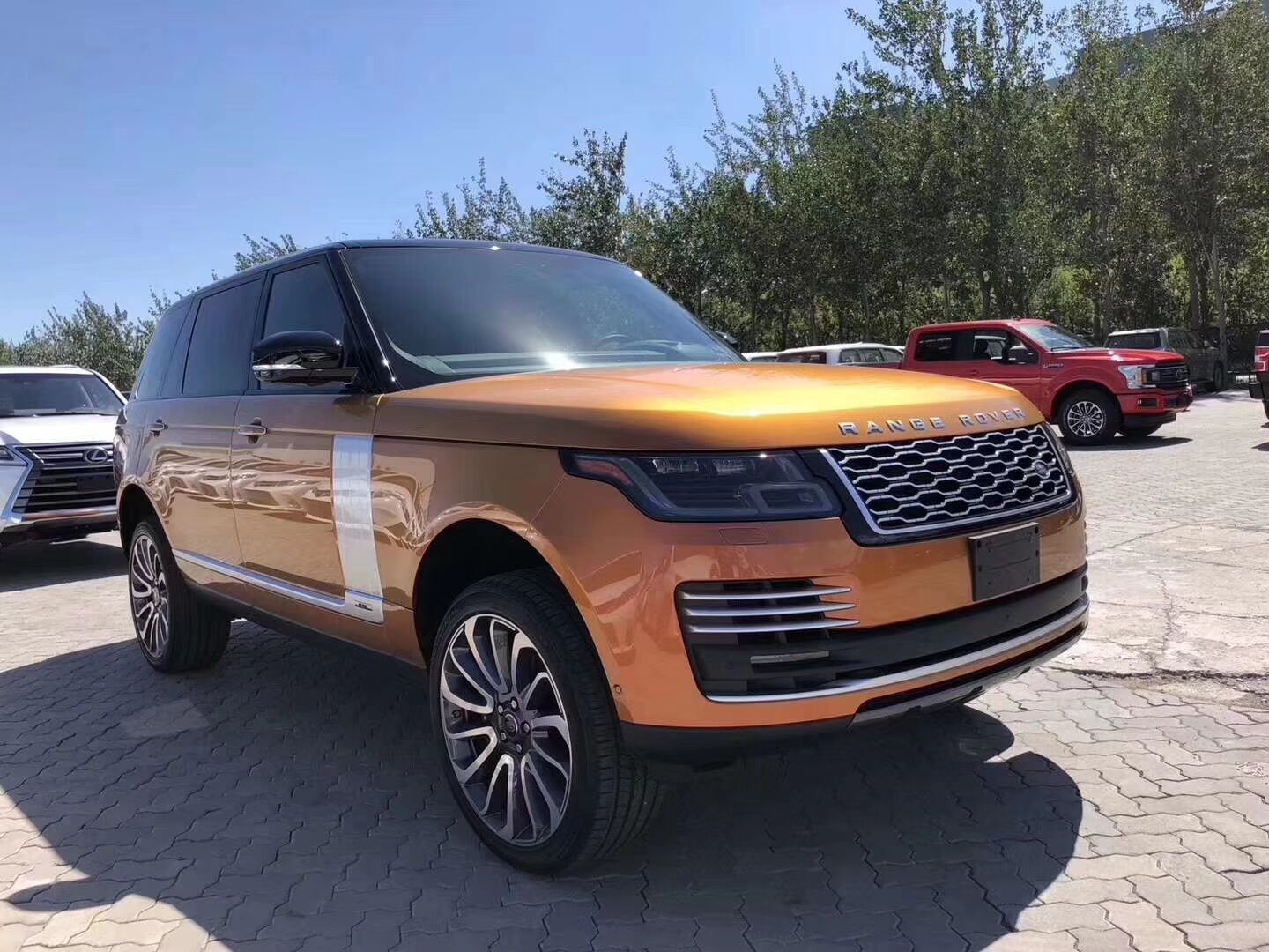 19款路虎揽胜5.0创世加版 高端suv直惠