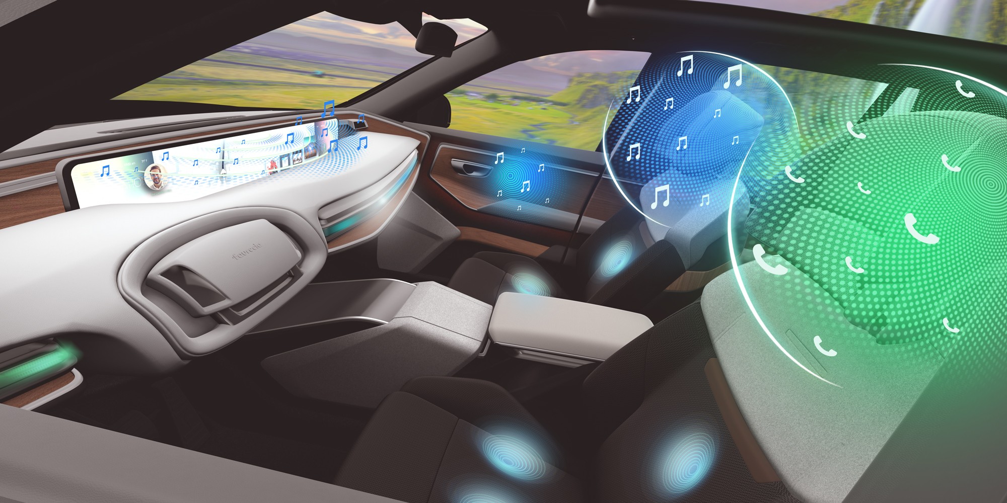 佛吉亚携智享未来座舱和创赢绿动未来的最新技术亮相2019上海车展