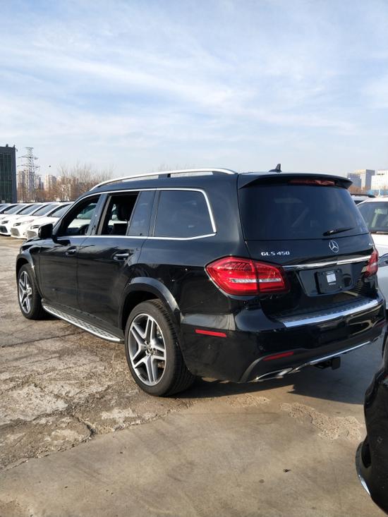 19款奔驰gls450低价预定 外观硬朗线条
