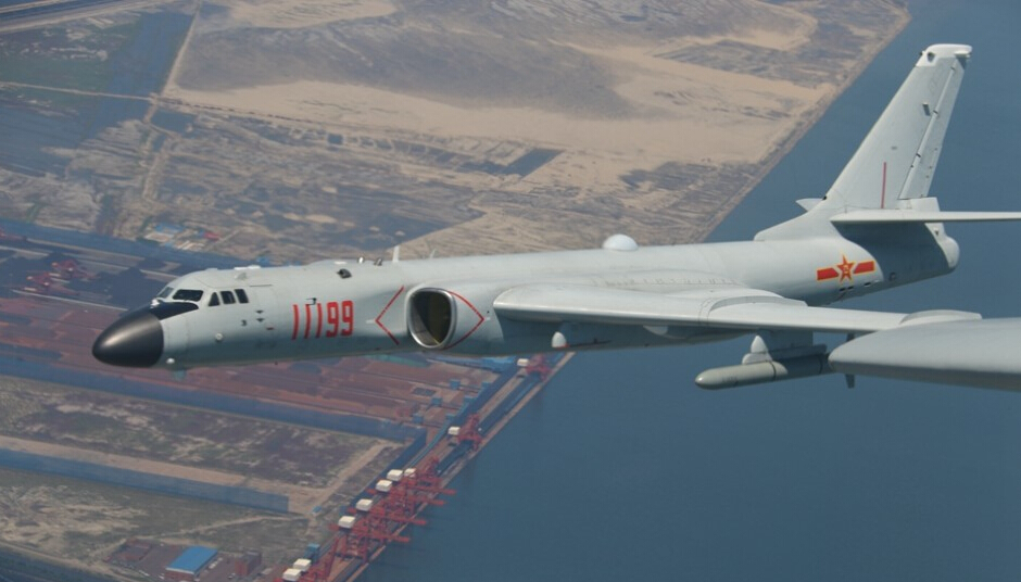 战神来了 中国空军轰6k轰炸机将首次向公众开放