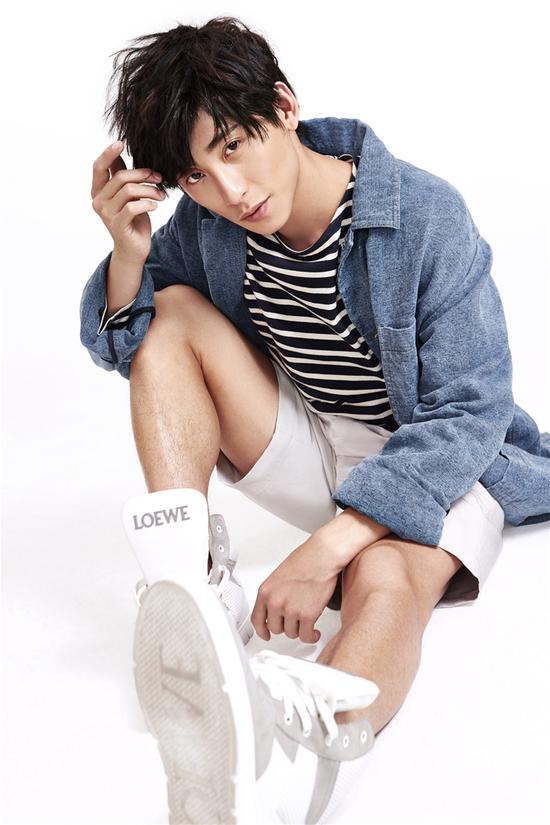 林跃曝光运动范写真 朝气蓬勃阳光洒脱