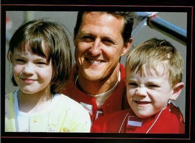 舒马赫快醒醒你儿子成赛车冠军了