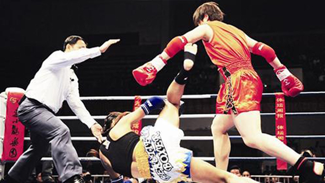 泰拳史上最硬拳王 有技巧的近身肉搏