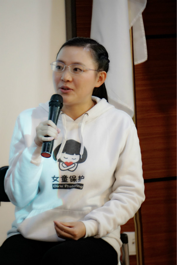 女童保护负责人,凤凰网公益频道主编孙雪梅