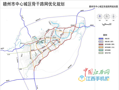 赣州上犹公路规划图图片