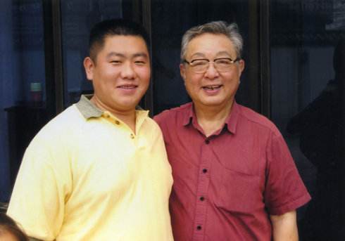 唐杰忠旧照:马季去世泣不成声 高龄捧场徐锦江个展