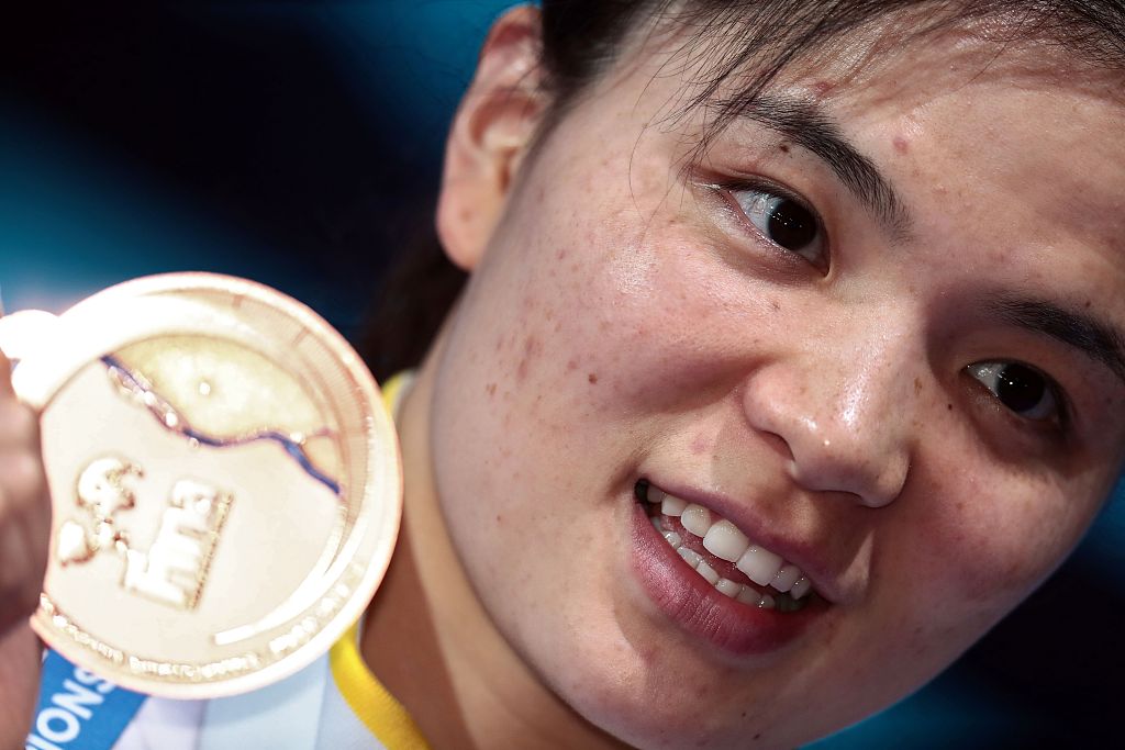 史婧琳连续3次大赛第3名