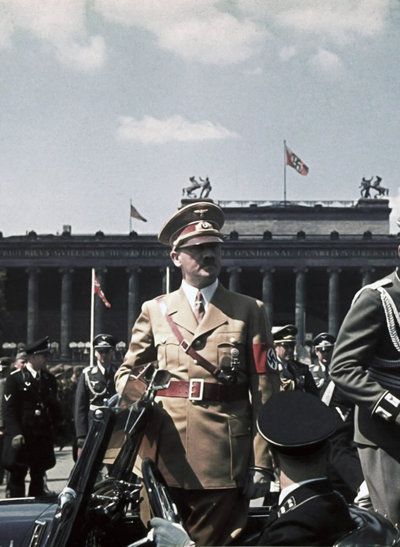 希特勒 纳粹礼图片