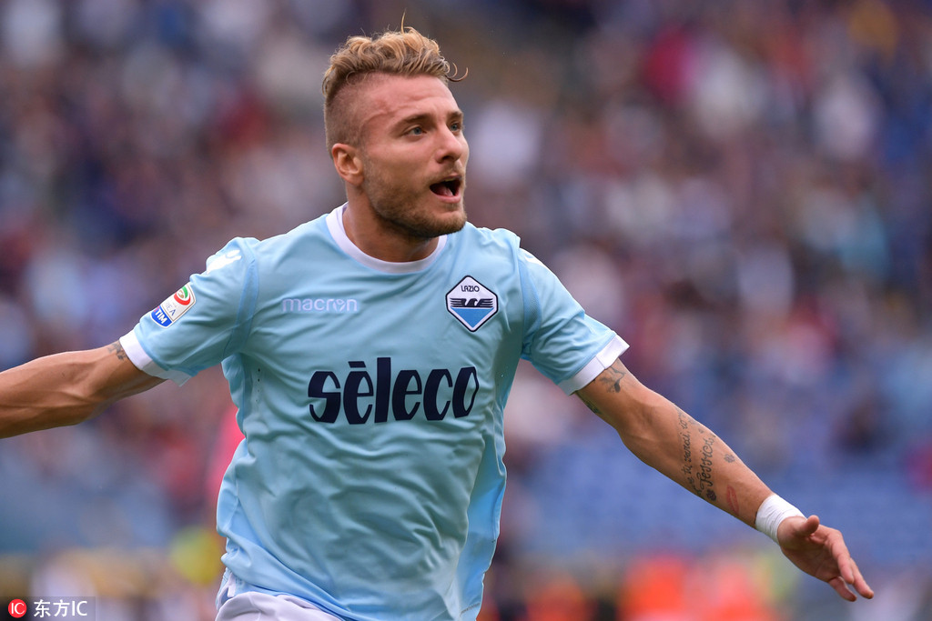 因莫比莱戴帽 米兰1-4拉齐奥