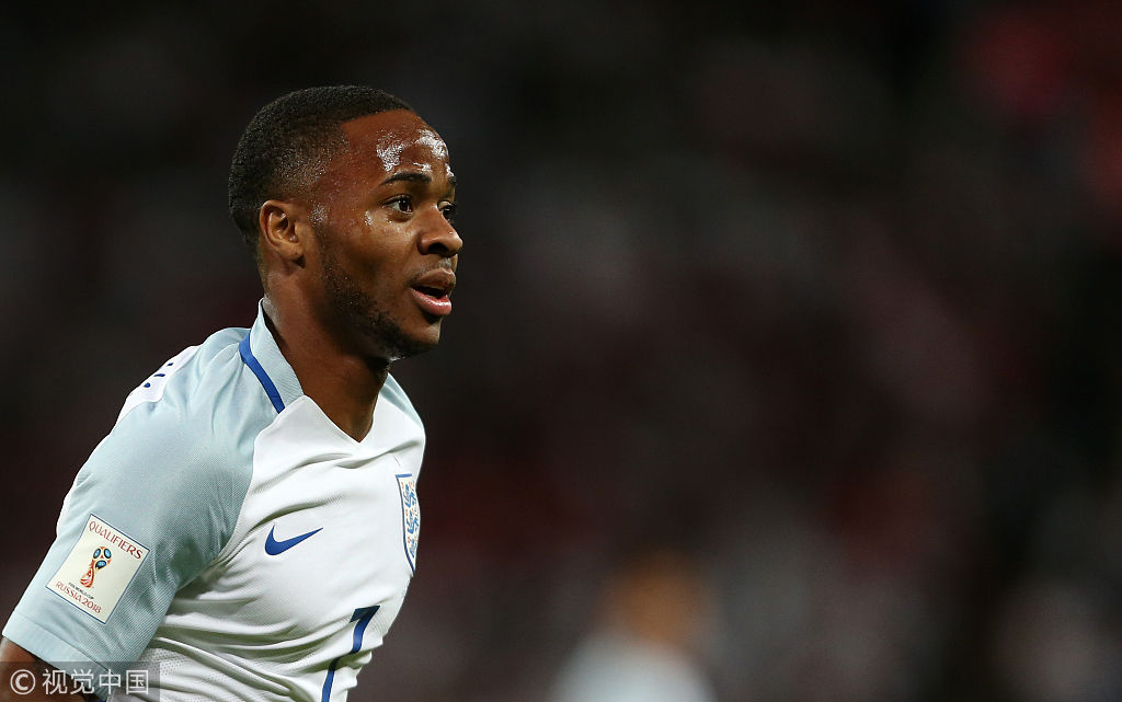 英格兰队官方斯特林亨德森因伤缺战巴西德国