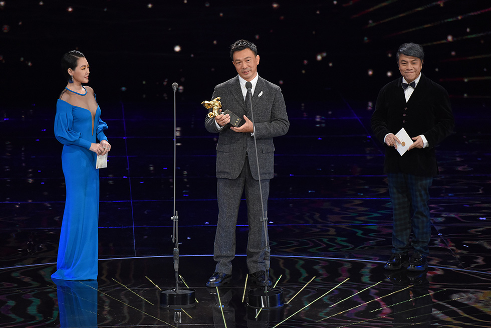 54届台湾电影金马奖现场:涂们惠英红夺影帝影后
