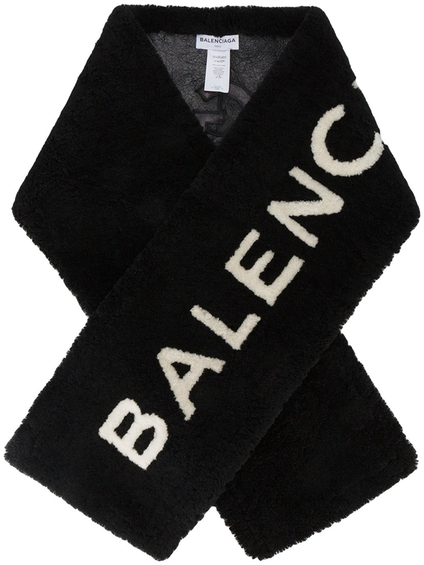 balenciaga logo標誌圍巾官網售價:19788元acne studios流蘇羊毛圍巾