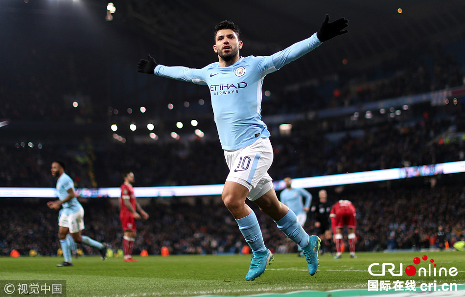 联赛杯-丁丁破门阿kun补时绝杀 曼城2-1胜英冠队