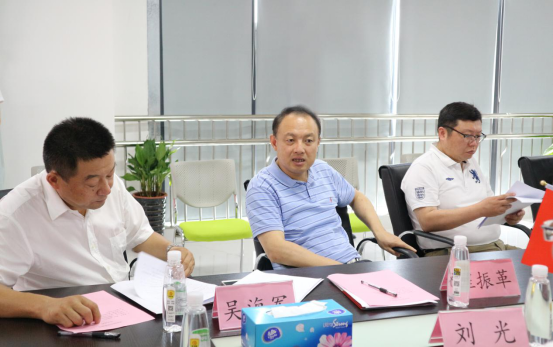 合肥市科技局领导莅临龙图腾指导