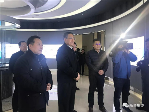 安徽省委书记李锦斌一行莅临晶合集成