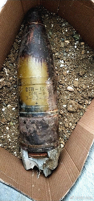 惊险安徽凤阳一村民挖野菜挖到炮弹准备卖废铁