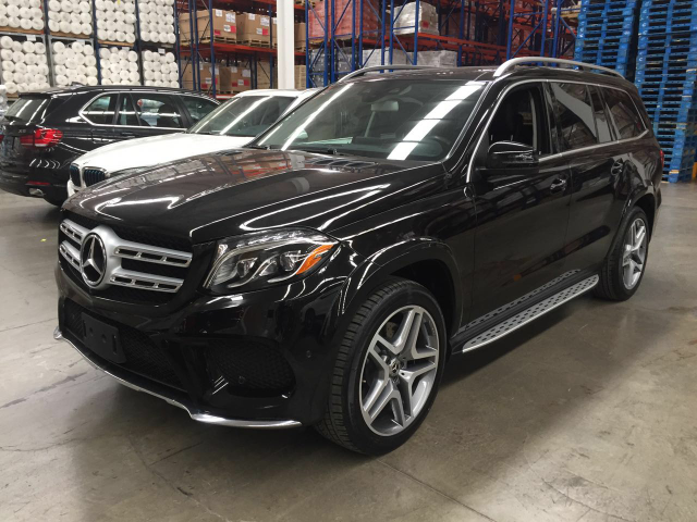 17款奔驰gls550 配置与中规对比区别