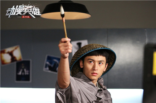 动漫英雄热播张哲瀚挑战二次元角色