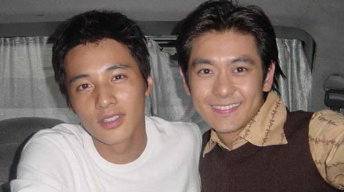 看他们的合照,估计会让很多腐女想入非非