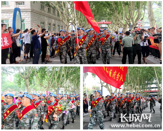 白求恩国际和平医院第三批维和医疗分队载誉凯旋_凤凰网