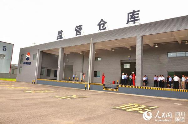 验收合格的监管仓库.(刘浏 摄)