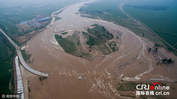 邢台七里河塌陷区图片
