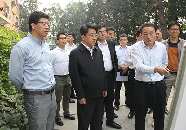 区委副书记,区长高朋调研仁和镇经济社会发展情况