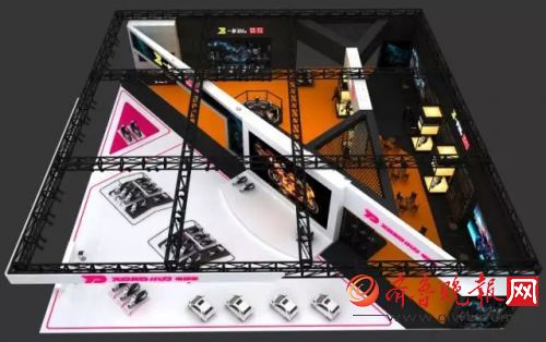 三角形的白色空间,配以标志性的枚红色,清新又不失活力.