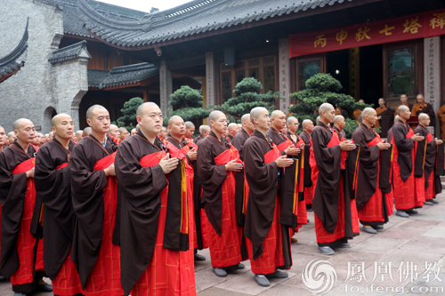 宁波七塔禅寺传授三坛大戒 17日正授菩萨戒_凤凰佛教