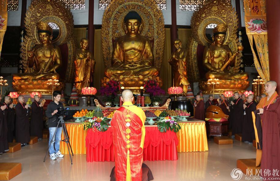 第三天!深圳弘法寺三坛大戒法会开始结界洒净