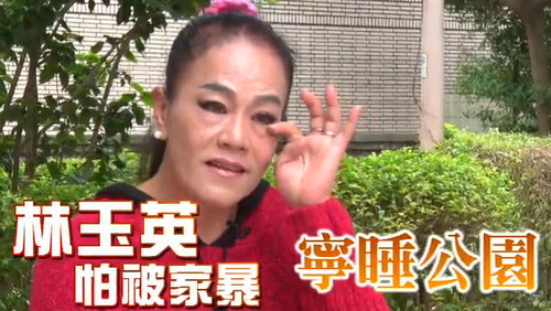 再嫁却被家暴宁愿睡公园 据台湾媒体报道,57岁资深歌手林玉英以《小雨