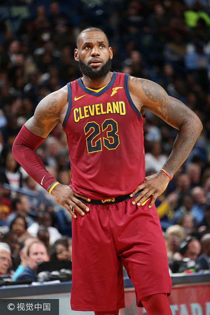 詹姆斯18 8鹈鹕4人20  骑士狂输22分