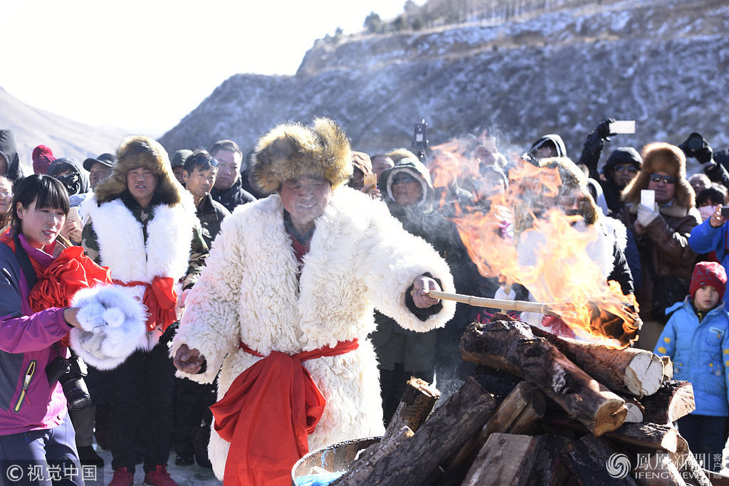 吉林查干湖祭湖醒网仪式