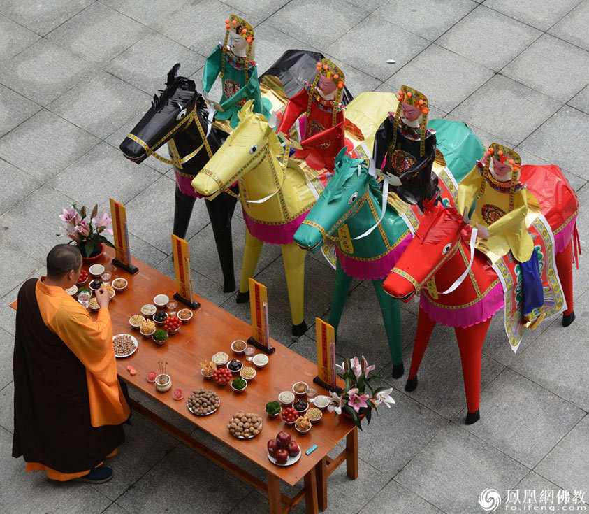 这场佛事是整个水陆法会的心脏!