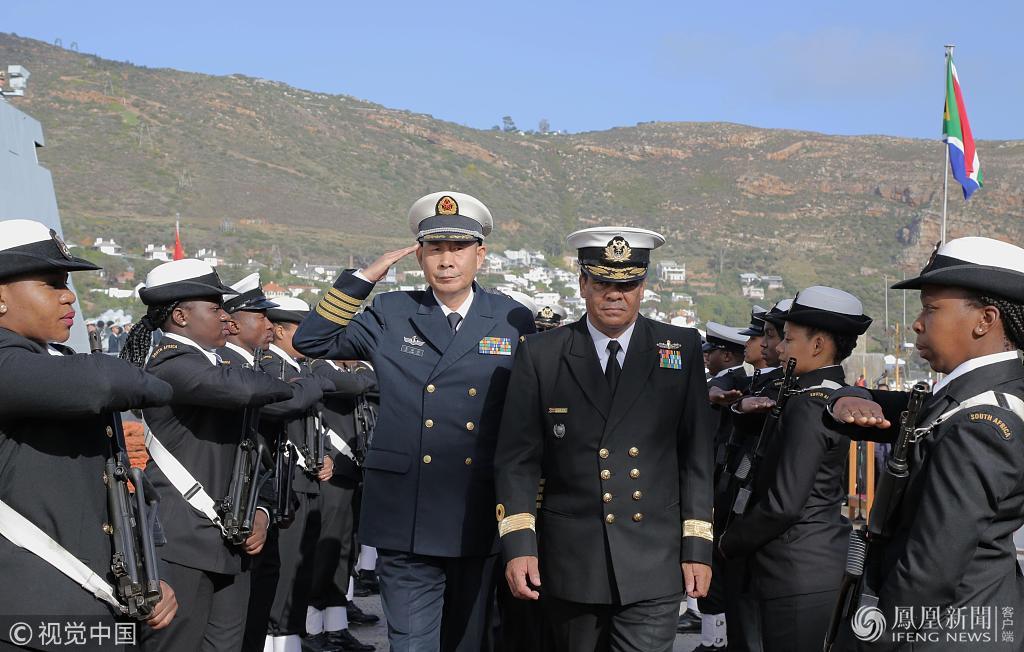 中国海军第二十八批护航编队访问南非
