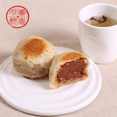 书香酒店集团胥城鲜肉月饼沈爷最爱的肉感美食