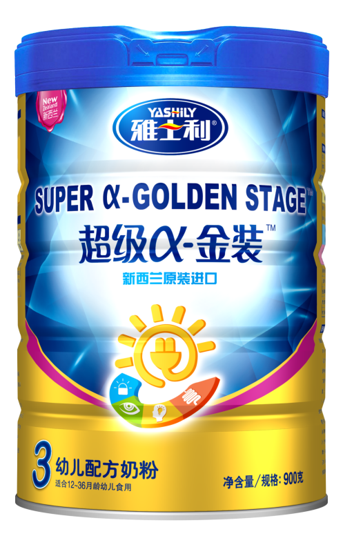 新生代奶粉新秀——雅士利超级a金装奶粉