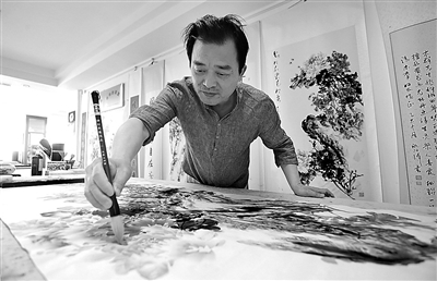 "牡丹王子"谢木群笔下的国色天香