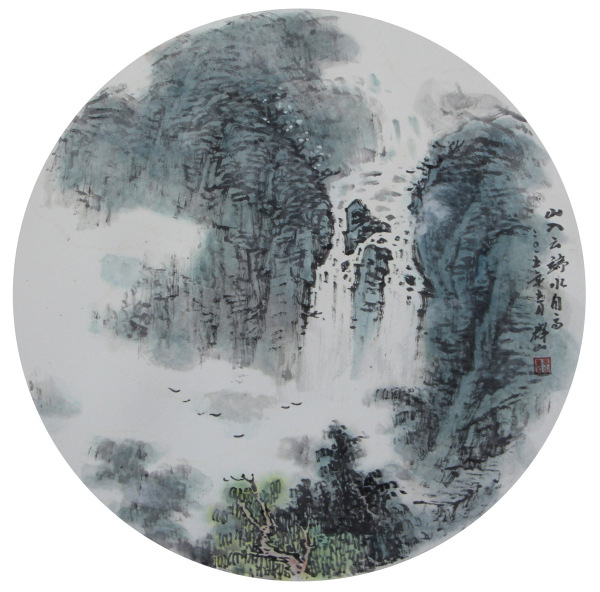 同乡杨运昌及何伯群影响,几十年如一日,一路追寻名家足迹,从五代荆浩