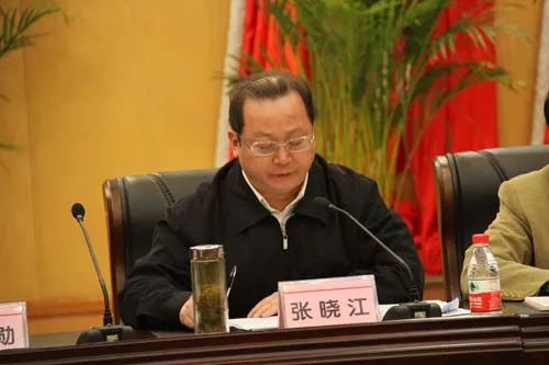 涉事小区物业人员告诉澎湃新闻,张晓江的确在网曝住宅内居住过,但房东