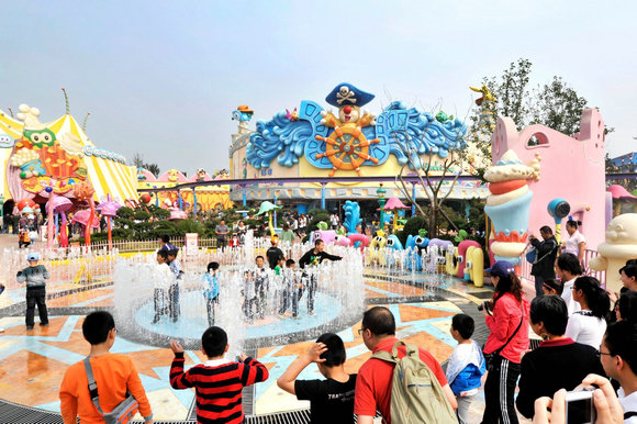 游完灵山大佛游乐园就去嬉戏谷