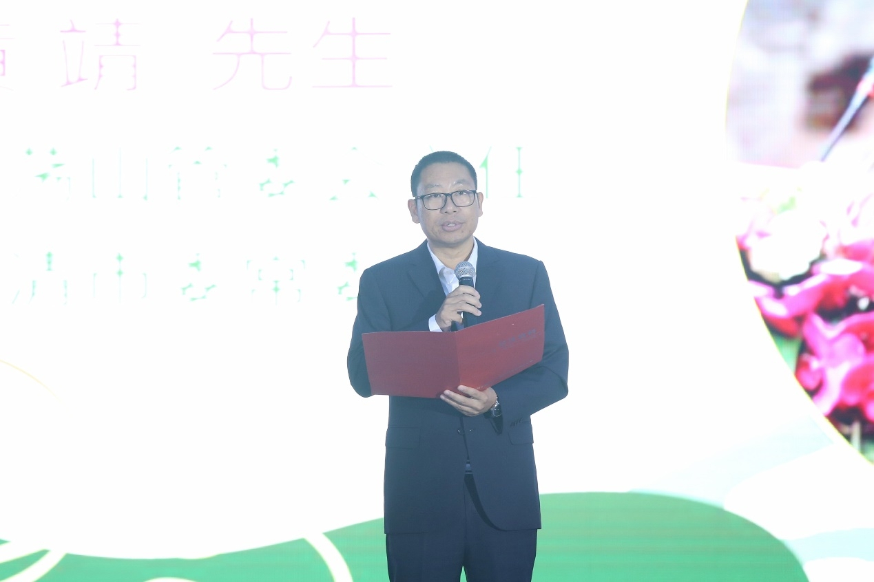 雁荡山管委会主任,乐清市委常委黄靖先生