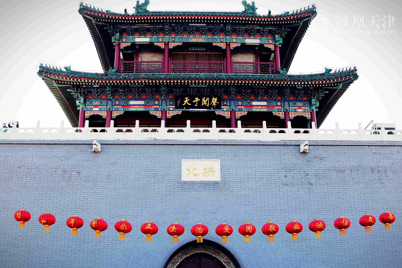 结束,备受瞩目的天津鼓楼博物馆于12月23日(天津设卫筑城日)上午10:30