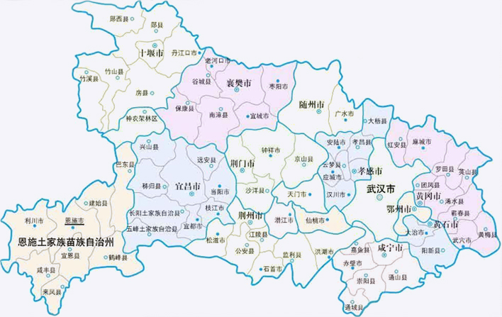 以武汉为主,辐射其他地区